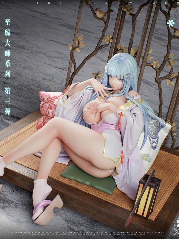 ABsinthe Studio Bishoujo Mangekyou Ibun: Yuki Onna Hot Sexy 1/4 Statue